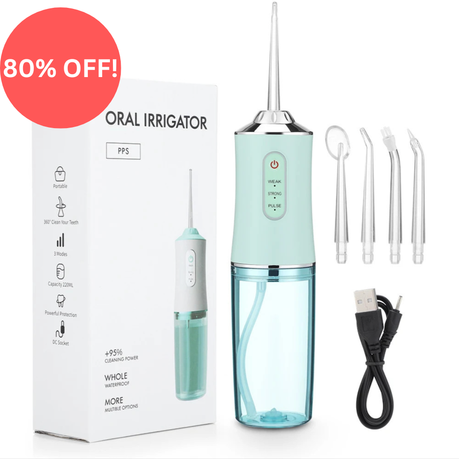 Portable Rechargeable Water Dental Flosser Oral Irrigator